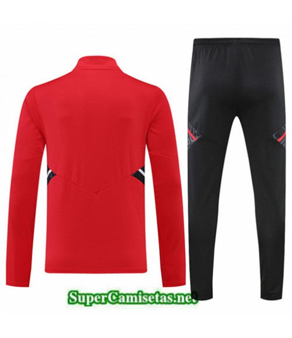 Tailandia Camiseta Chandal Manchester United Negro 2022/23