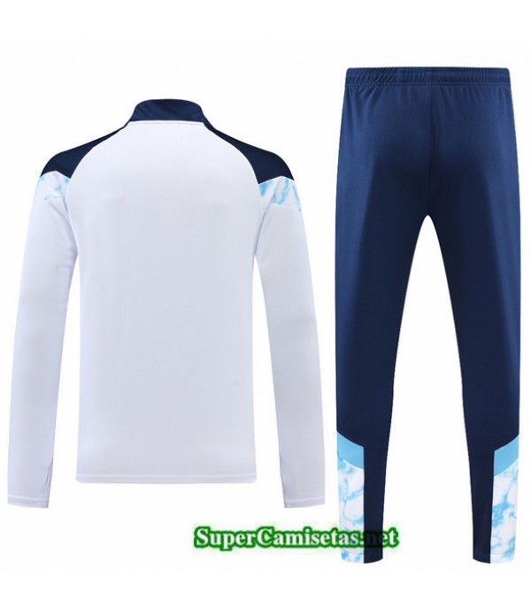 Tailandia Camiseta Chandal Marsella Blanco/azul Profundo 2022/23