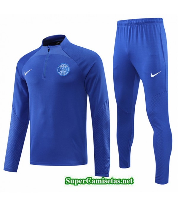 Tailandia Camiseta Chandal Paris Psg Azul 2022/23