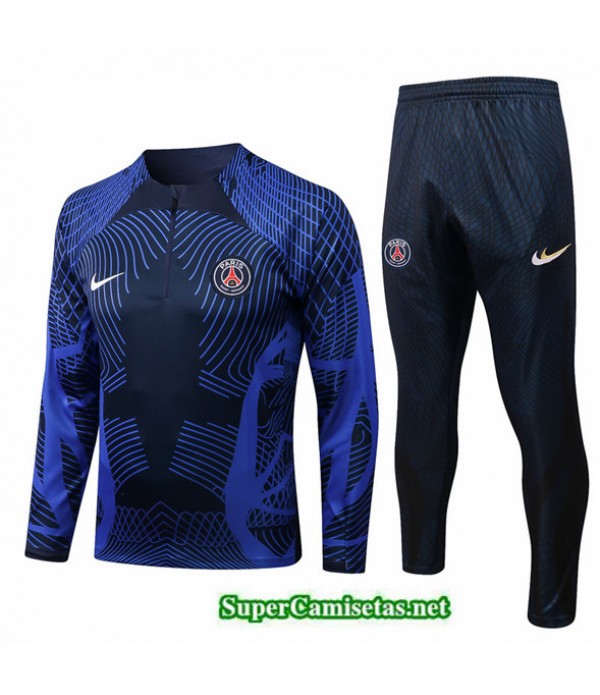 Tailandia Camiseta Chandal Paris Psg Azul Profundo 2022/23