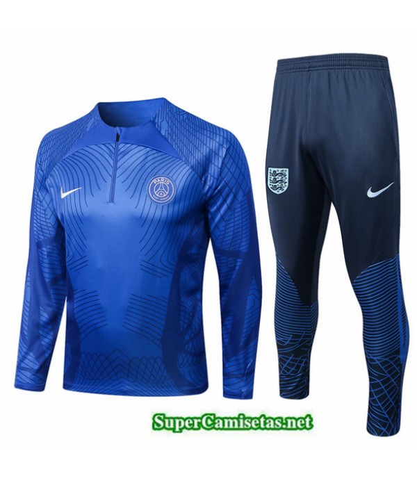 Tailandia Camiseta Chandal Paris Psg Azul Profundo 2022/23