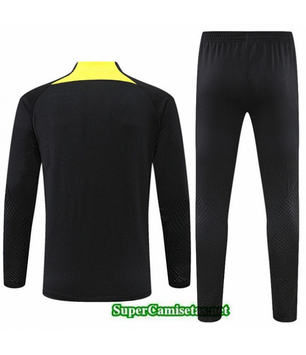 Tailandia Camiseta Chandal Paris Psg Negro 2022/23