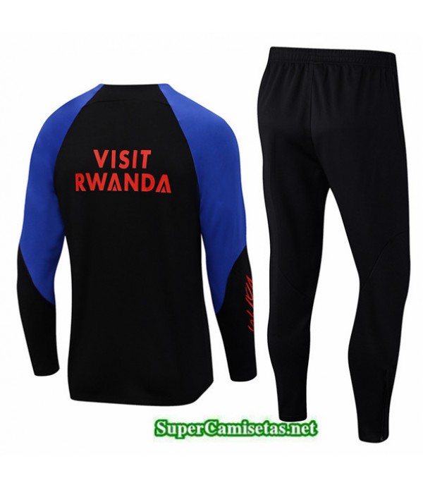 Tailandia Camiseta Chandal Paris Psg Negro/azul 2022/23