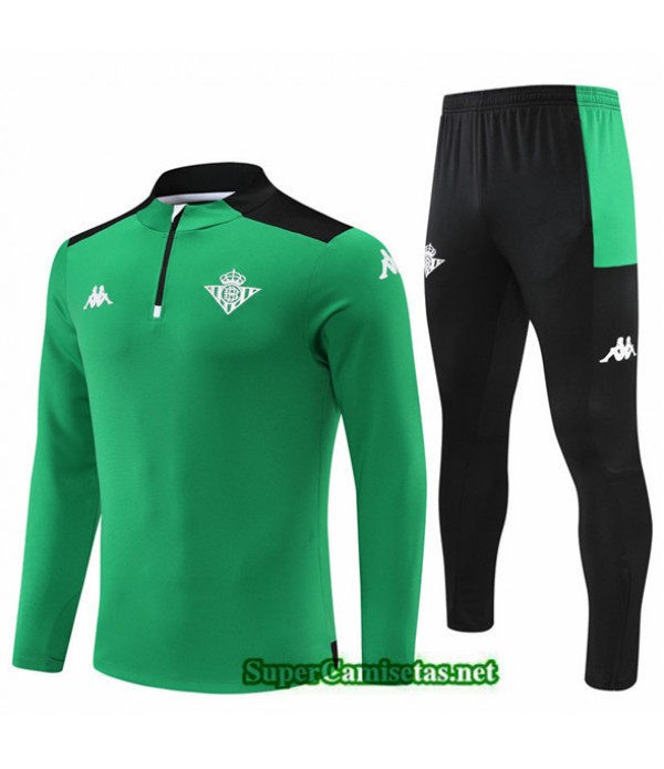 Tailandia Camiseta Chandal Real Betis Verde/negro 2022/23