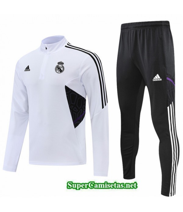 Tailandia Camiseta Chandal Real Madrid Negro 2022/23
