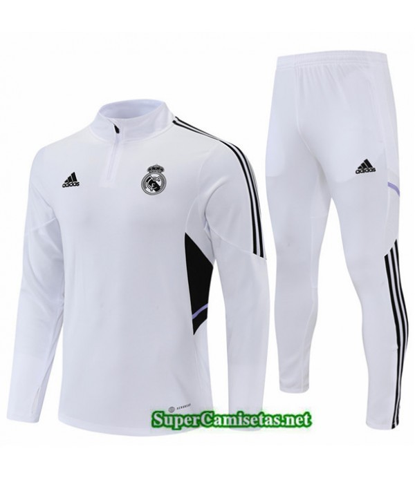 Tailandia Camiseta Chandal Real Madrid Púrpura/negro 2022/23