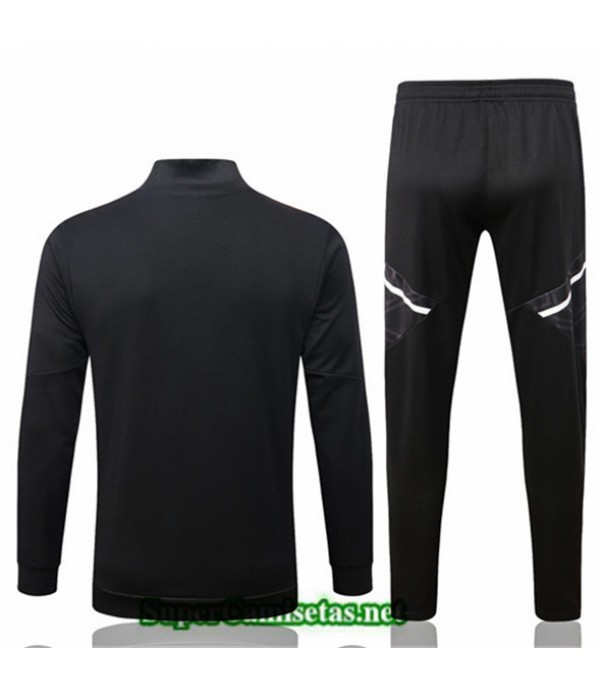 Tailandia Camiseta Chaqueta Chandal Juventus Negro 2022/23