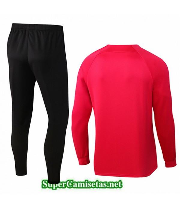 Tailandia Camiseta Chaqueta Chandal Liverpool Rojo/negro 2022/23