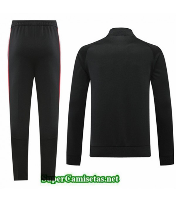 Tailandia Camiseta Chaqueta Chandal Manchester United Negro 2022/23