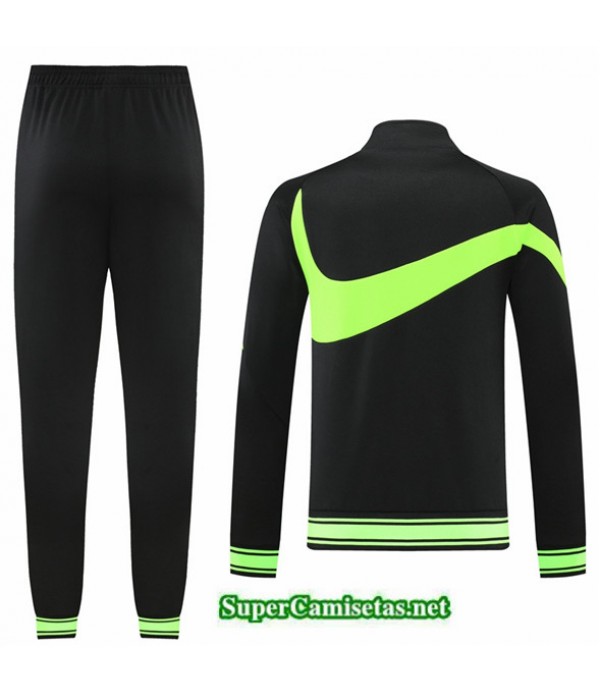 Tailandia Camiseta Chaqueta Chandal Nike Negro/blanco 2022/23