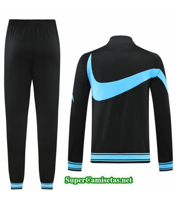Tailandia Camiseta Chaqueta Chandal Nike Negro/verde 2022/23