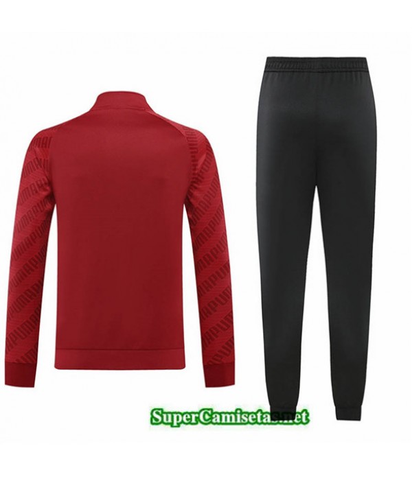 Tailandia Camiseta Chaqueta Chandal Puma Rojo/negro 2022/23