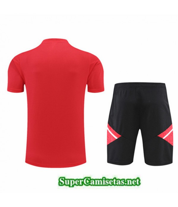 Tailandia Camiseta Kit De Entrenamiento Bayern Munich Rojo/negro 2022/23