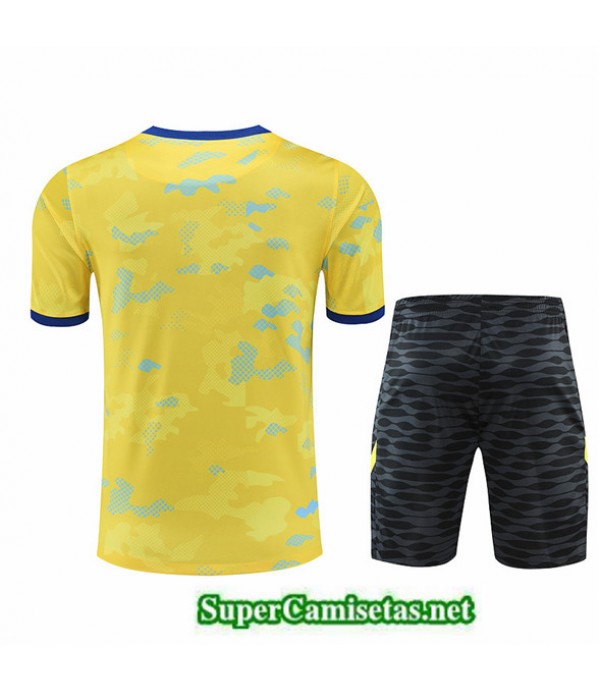 Tailandia Camiseta Kit De Entrenamiento Chelsea Amarillo 2022/23
