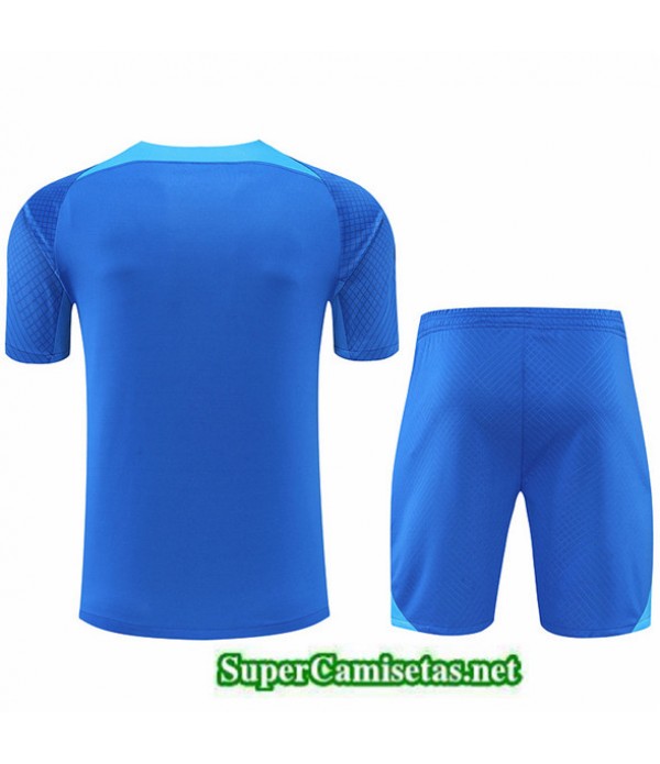 Tailandia Camiseta Kit De Entrenamiento Chelsea Azul 2022/23
