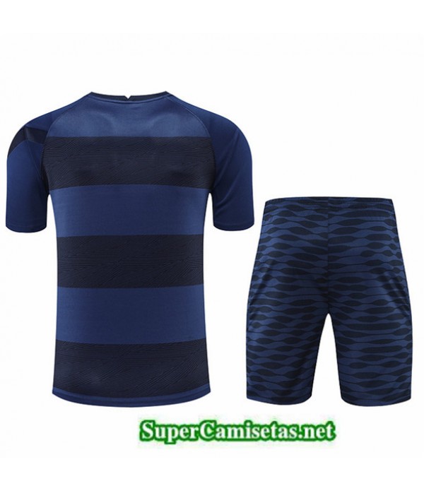 Tailandia Camiseta Kit De Entrenamiento Chelsea Azul Profundo 2022/23