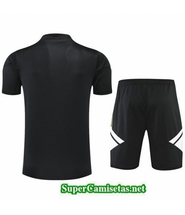 Tailandia Camiseta Kit De Entrenamiento Juventus Negro 2022/23