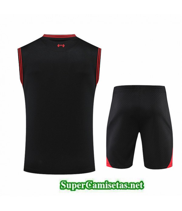 Tailandia Camiseta Kit De Entrenamiento Liverpool Debardeur Negro 2022/23