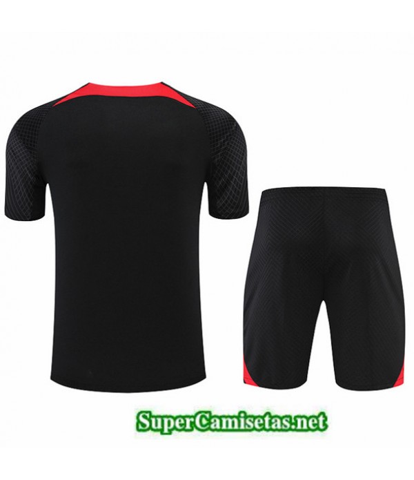 Tailandia Camiseta Kit De Entrenamiento Liverpool Negro 2022/23