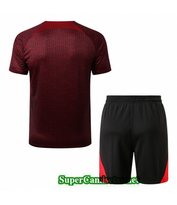 Tailandia Camiseta Kit De Entrenamiento Liverpool Rojo 2022/23