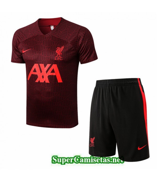Tailandia Camiseta Kit De Entrenamiento Liverpool Rojo 2022/23