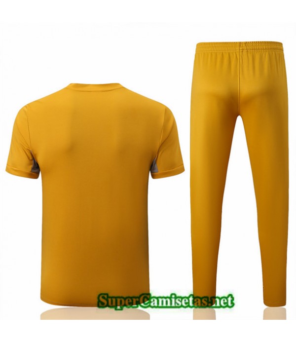 Tailandia Camiseta Kit De Entrenamiento Nike Amarillo/gris 2022/23