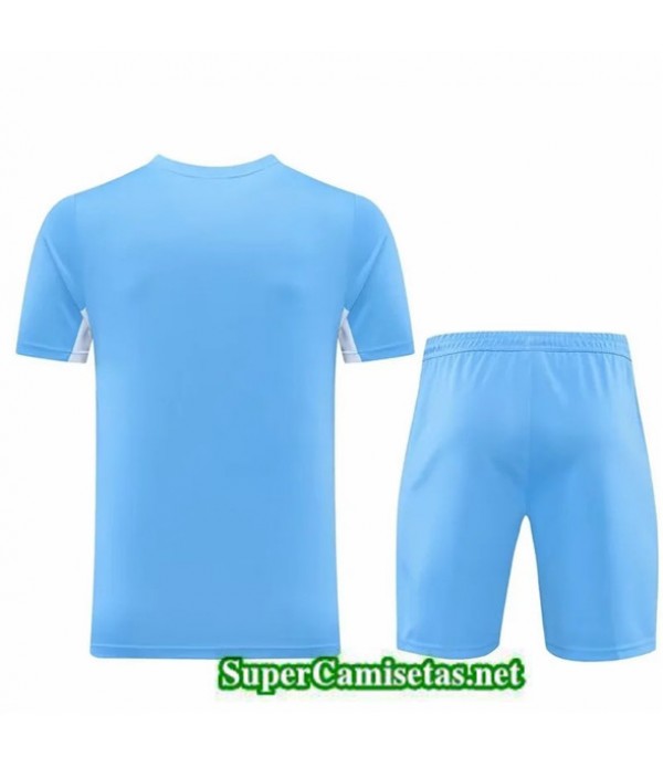 Tailandia Camiseta Kit De Entrenamiento Nike Azul/blanco 2022/23