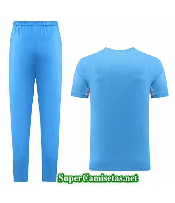 Tailandia Camiseta Kit De Entrenamiento Nike Azul/blanco 2022/23