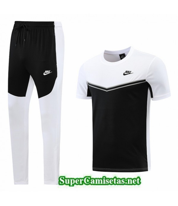 Tailandia Camiseta Kit De Entrenamiento Nike Blanco/negro 2022/23