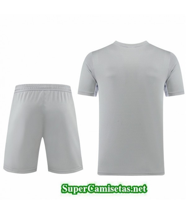 Tailandia Camiseta Kit De Entrenamiento Nike Gris/blanco 2022/23