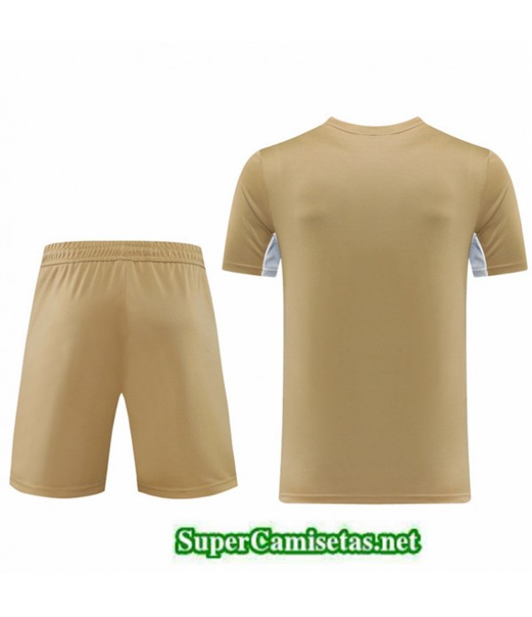 Tailandia Camiseta Kit De Entrenamiento Nike Marrón/blanco 2022/23