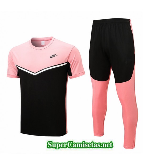 Tailandia Camiseta Kit De Entrenamiento Nike Rose/...