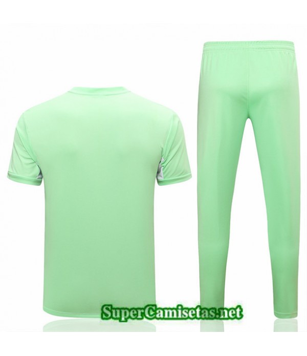 Tailandia Camiseta Kit De Entrenamiento Nike Verde/blanco 2022/23