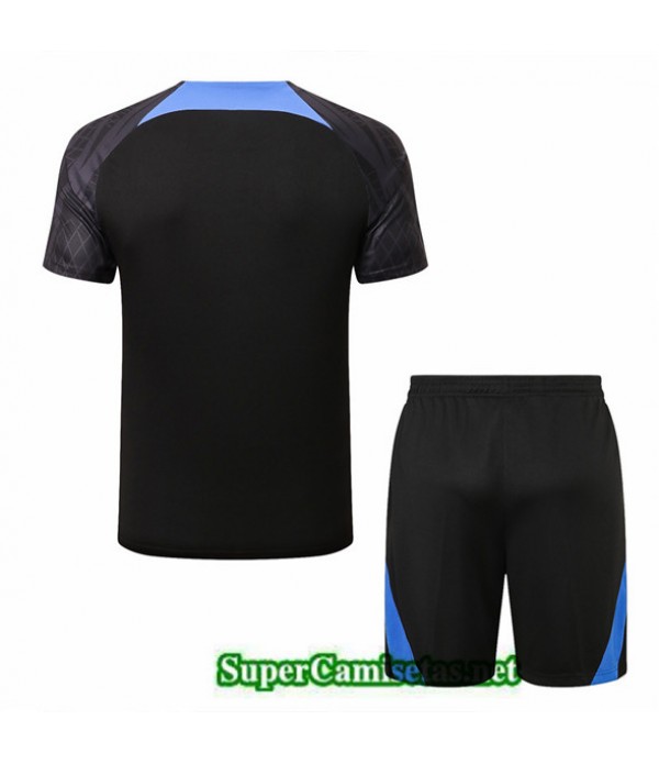 Tailandia Camiseta Kit De Entrenamiento Paris Psg Azul Profundo 2022/23
