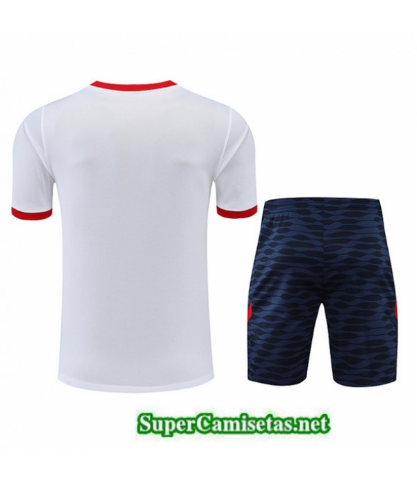 Tailandia Camiseta Kit De Entrenamiento Paris Psg Azul Profundo 2022/23