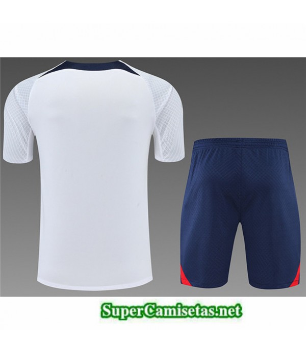 Tailandia Camiseta Kit De Entrenamiento Paris Psg Azul Profundo 2022/23
