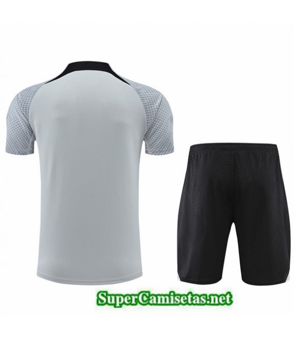 Tailandia Camiseta Kit De Entrenamiento Paris Psg Blanco/azul Profundo 2022/23