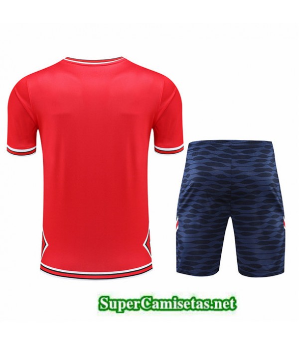 Tailandia Camiseta Kit De Entrenamiento Paris Psg Negro 2022/23