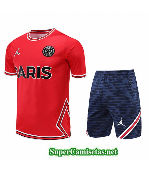 Tailandia Camiseta Kit De Entrenamiento Paris Psg Negro 2022/23