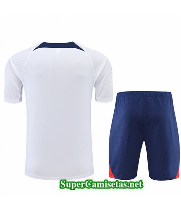 Tailandia Camiseta Kit De Entrenamiento Paris Psg Rojo/azul 2022/23