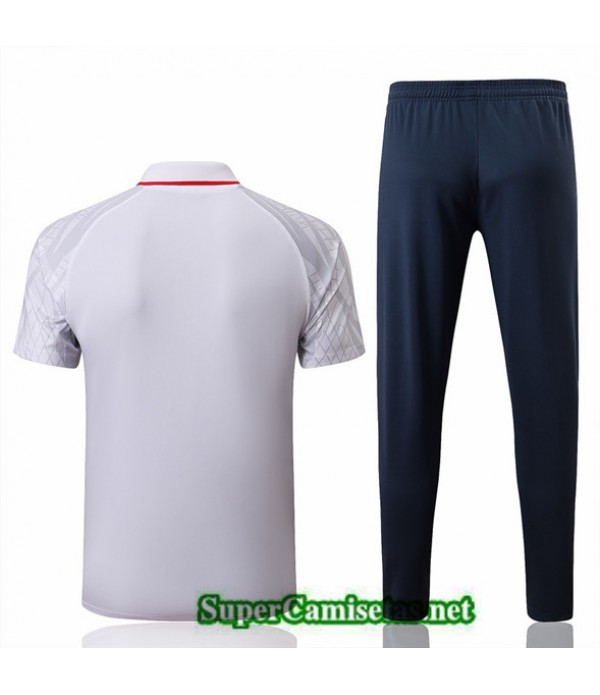 Tailandia Camiseta Kit De Entrenamiento Paris Psg Rojo/azul Profundo 2022/23