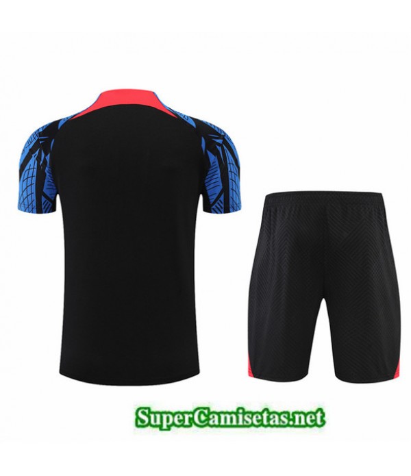 Tailandia Camiseta Kit De Entrenamiento Portugal Negro 2022/23
