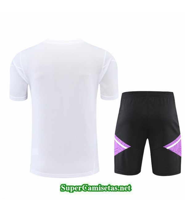 Tailandia Camiseta Kit De Entrenamiento Real Madrid Blanco 2022/23