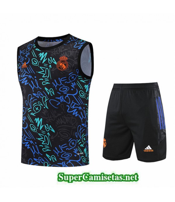 Tailandia Camiseta Kit De Entrenamiento Real Madrid Debardeur 2022/23