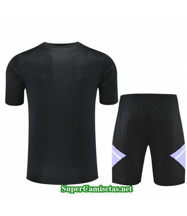 Tailandia Camiseta Kit De Entrenamiento Real Madrid Negro 2022/23