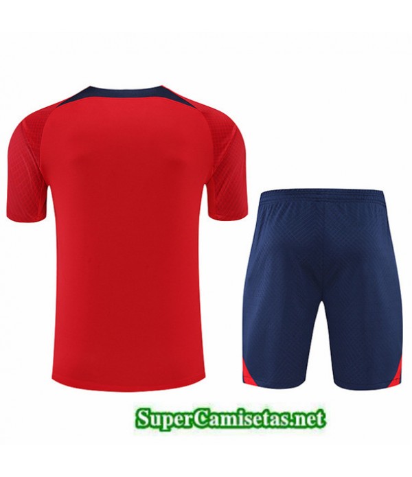 Tailandia Camiseta Kit De Entrenamiento Polo Paris Azul 2022/23