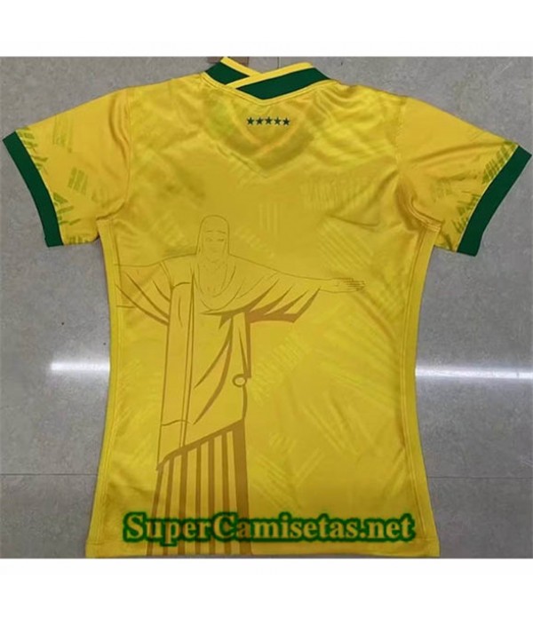 Tailandia Equipacion Camiseta Brasil Femme Amarillo 2022/23