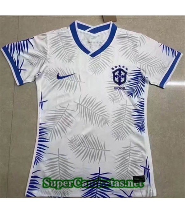 Tailandia Equipacion Camiseta Brasil Femme Blanco 2022/23