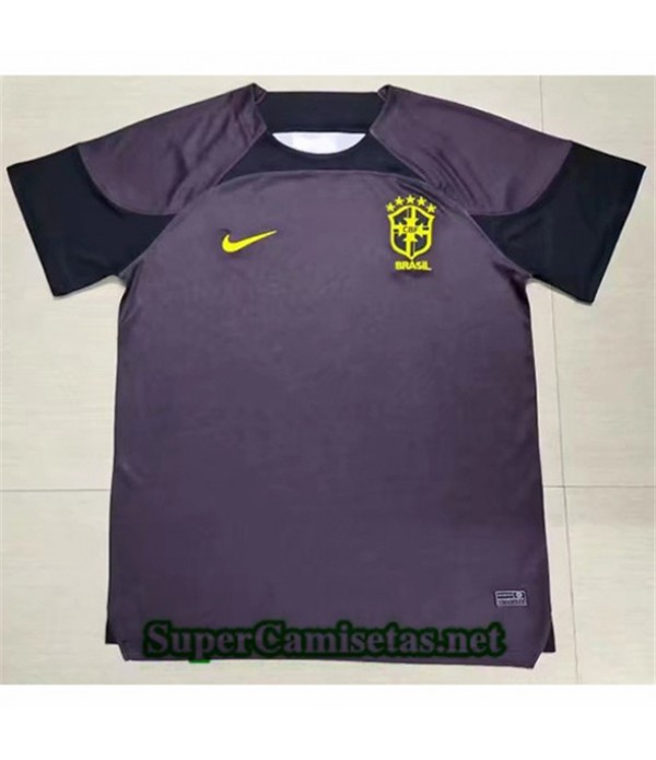 Tailandia Equipacion Camiseta Brasil Portero 2022/23