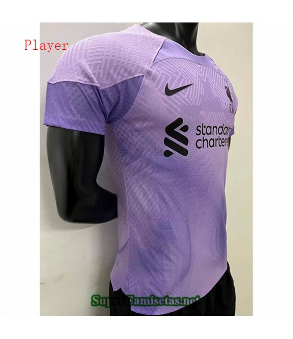 Tailandia Equipacion Camiseta Player Liverpool Violet 2022/23